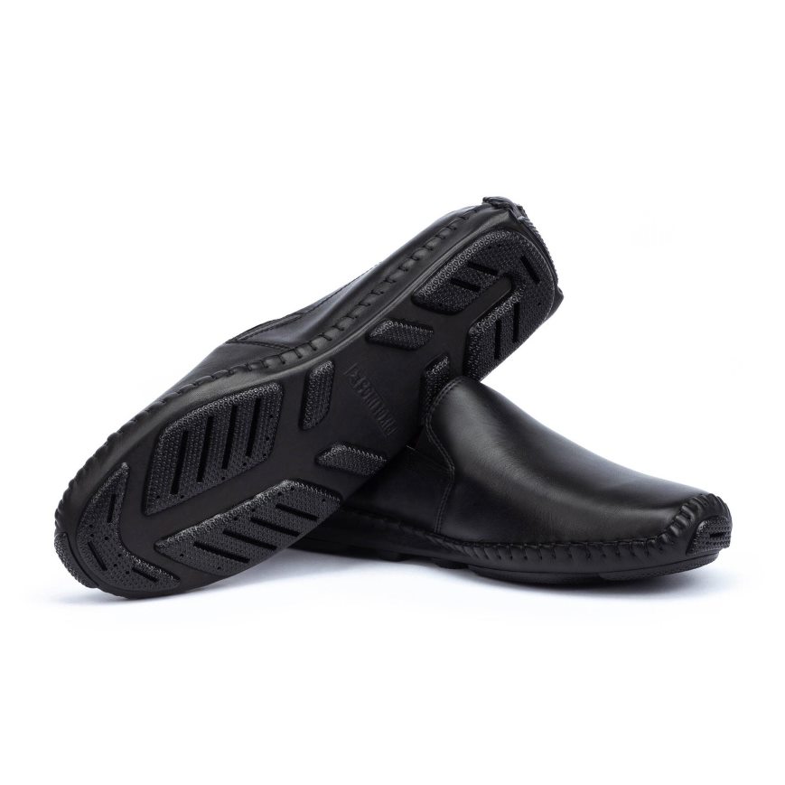 Men's Pikolinos JEREZ Moccasins Black | NZ C0715Q3